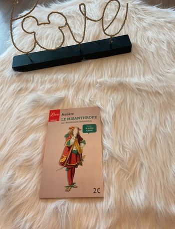 Livre Molière le misanthrope 🥰 de chez librio
