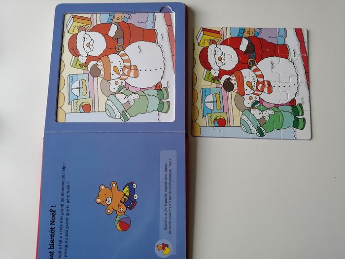 livre puzzle t'choupi - photo numéro 3