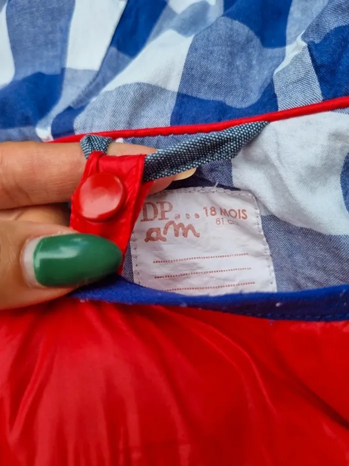 Veste imperméable DPAM 18 mois - photo numéro 3