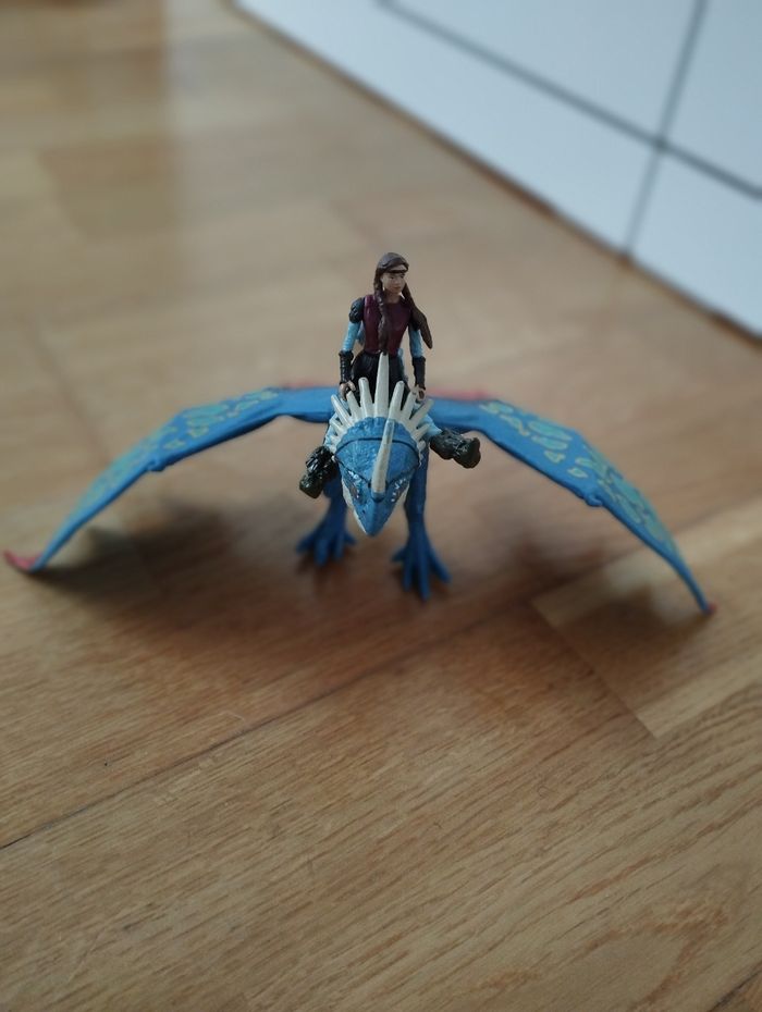 Tempête et Astrid dragons