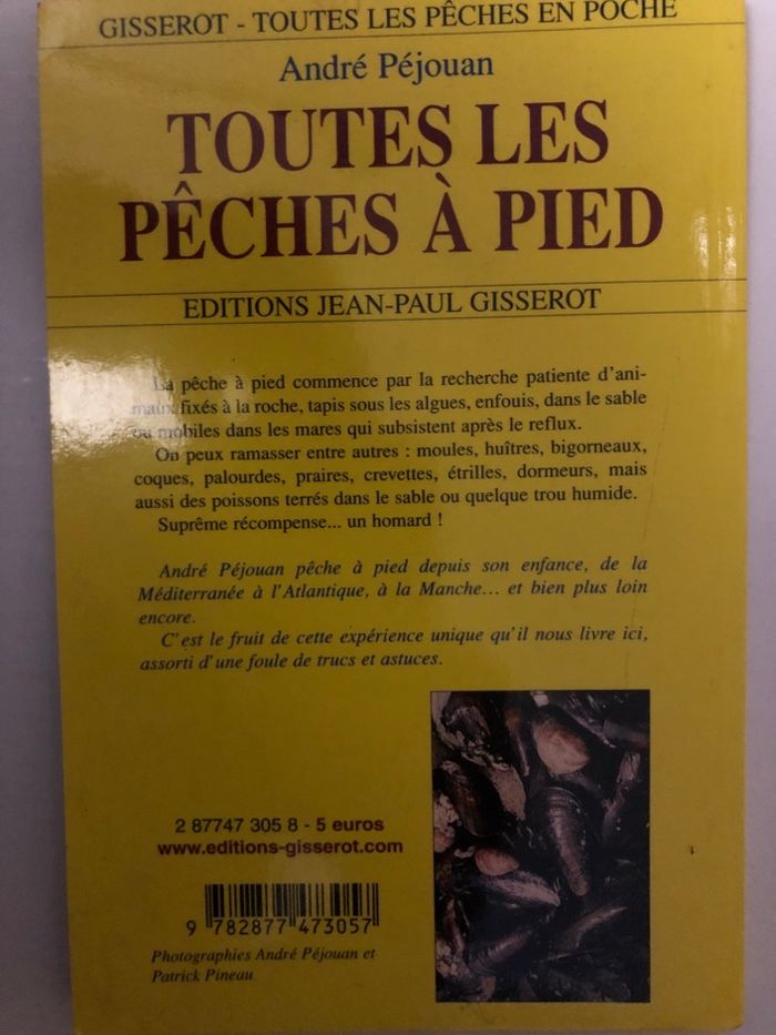 Livre Toutes les pêches a pied - photo numéro 2