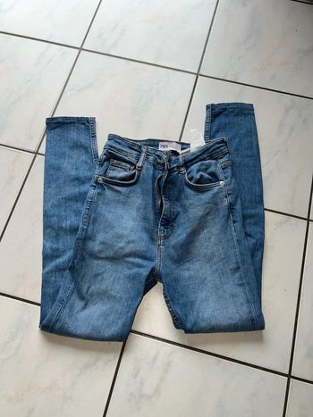 Jeans taille haute