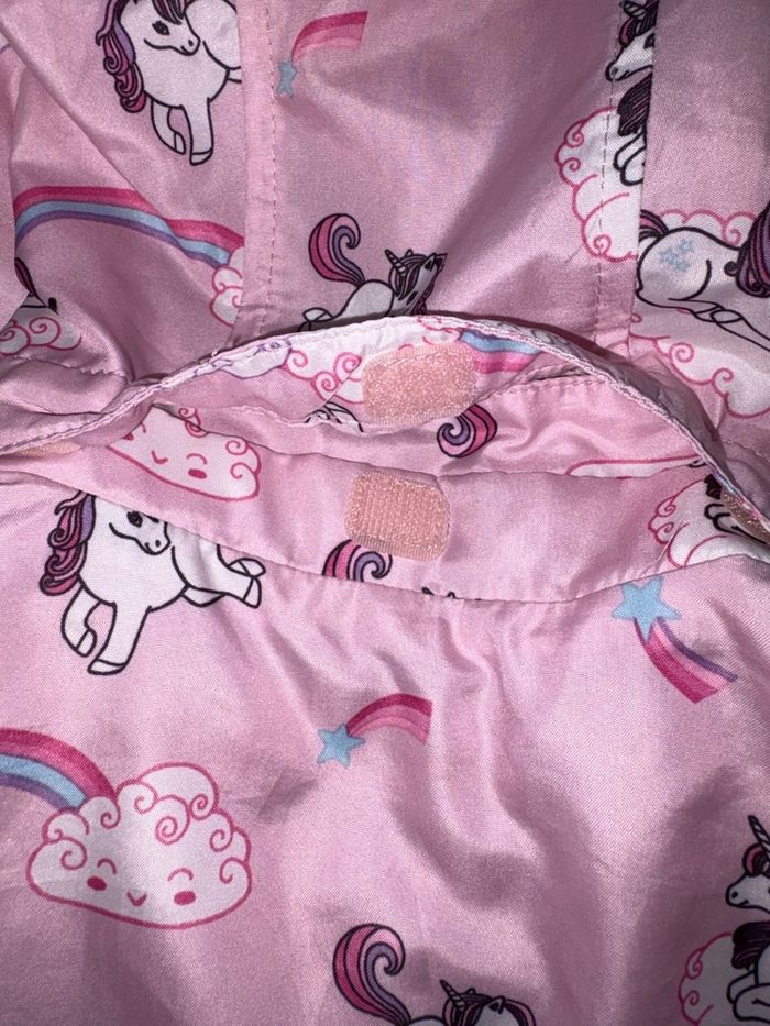 Imperméable rose licorne 🌈 – enfant taille 3 ans en très bon état - photo numéro 8