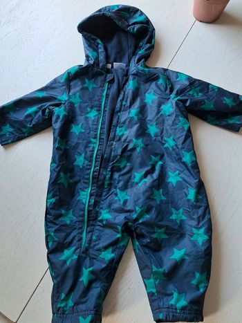 Combinaison de pluie doublée polaire BPC 10-12 mois
