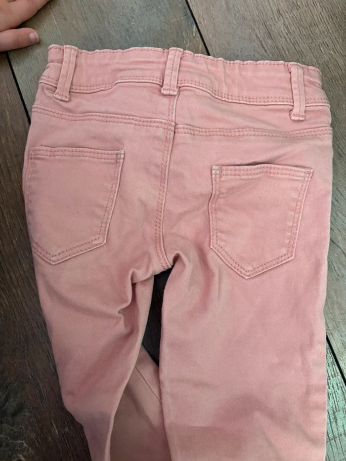 Jeans fille rose kiabi 3 ans - photo numéro 3