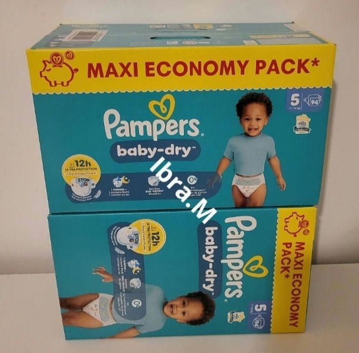 Couches pampers taille 5