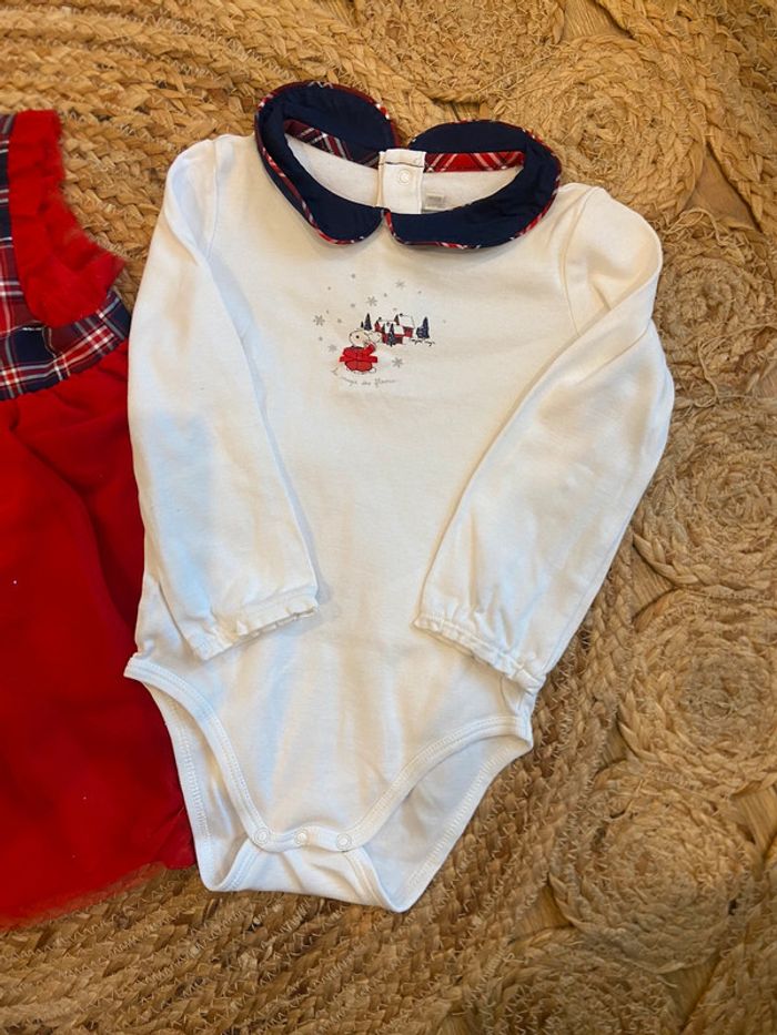 Ensemble fille 18 mois Sergent Major noël - photo numéro 3