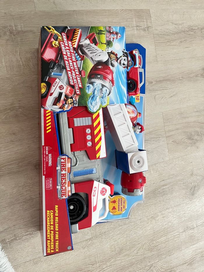 Camion pompier pat patrouille