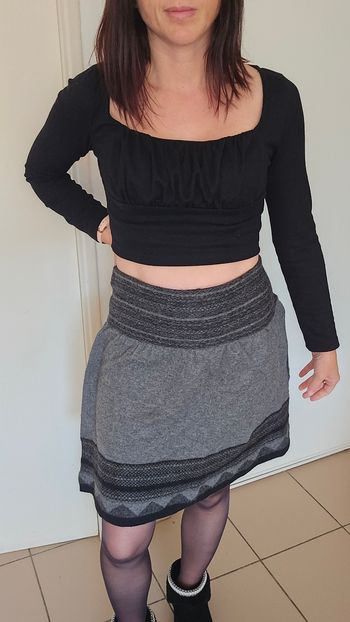 Jupe grise promod taille 38