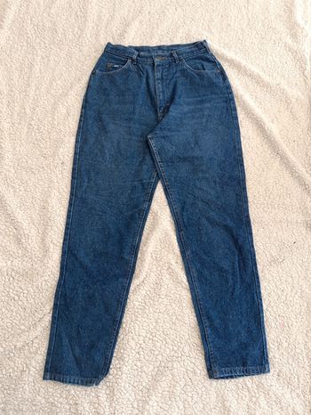 Jean vintage Lee taille haute mom fit USA années 90 #denim #vintage #lee