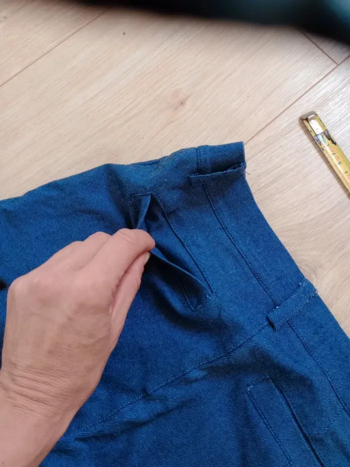 Pantalon femme S stretch bleu  c87 - photo numéro 15