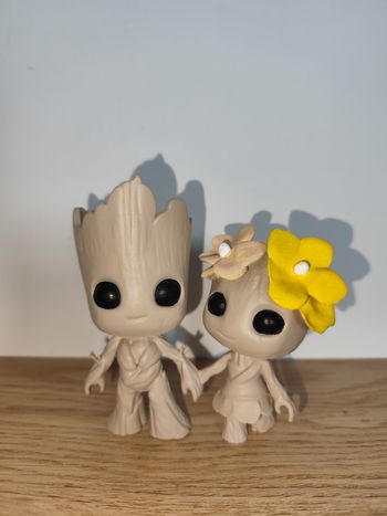 Groot et son amie
