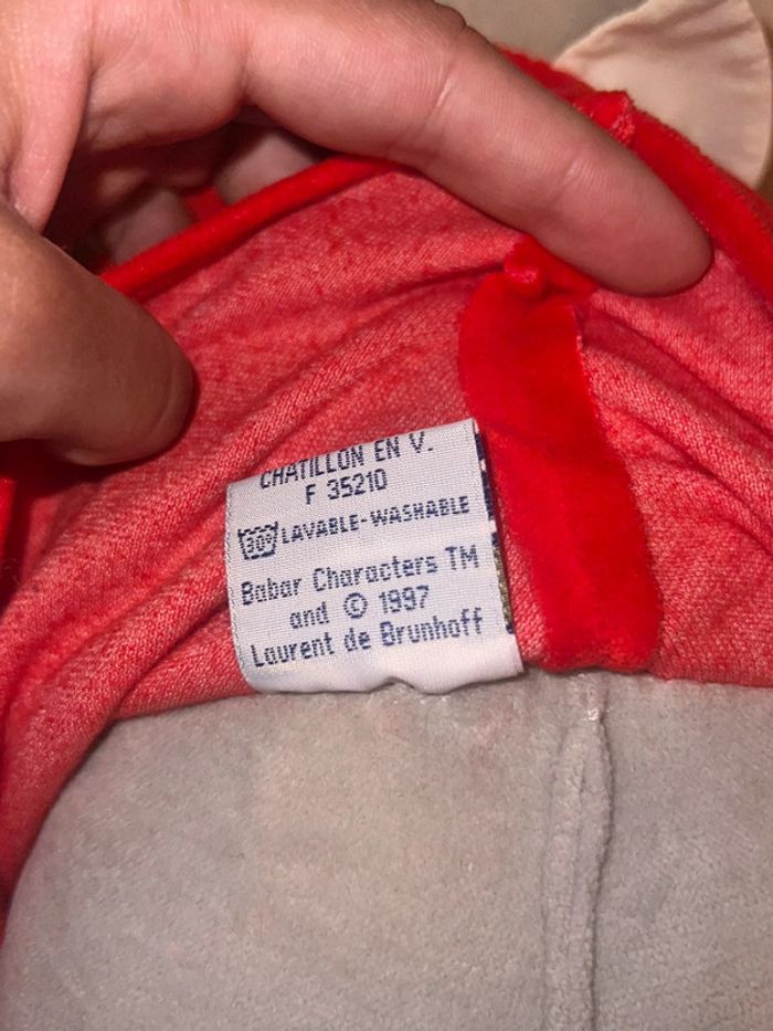 Peluche babar - photo numéro 5