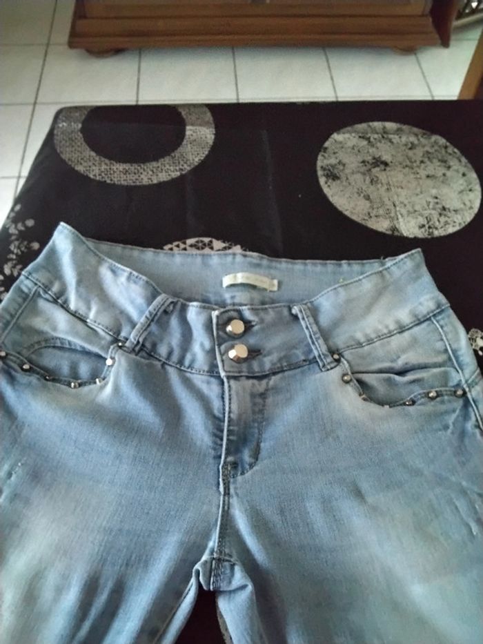 Pantalon Jean Femme 36 - photo numéro 2