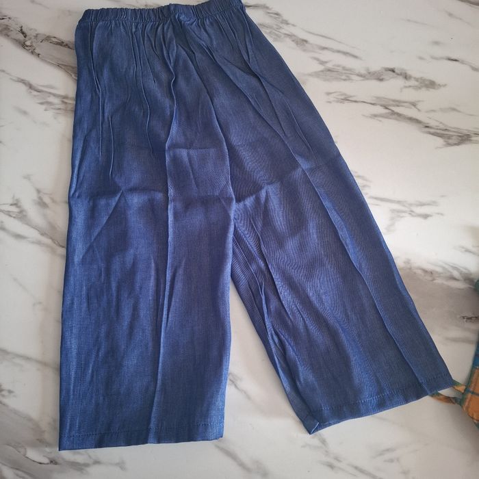 Ensemble Pantalon Ample et Haut Court à Carreaux - photo numéro 4