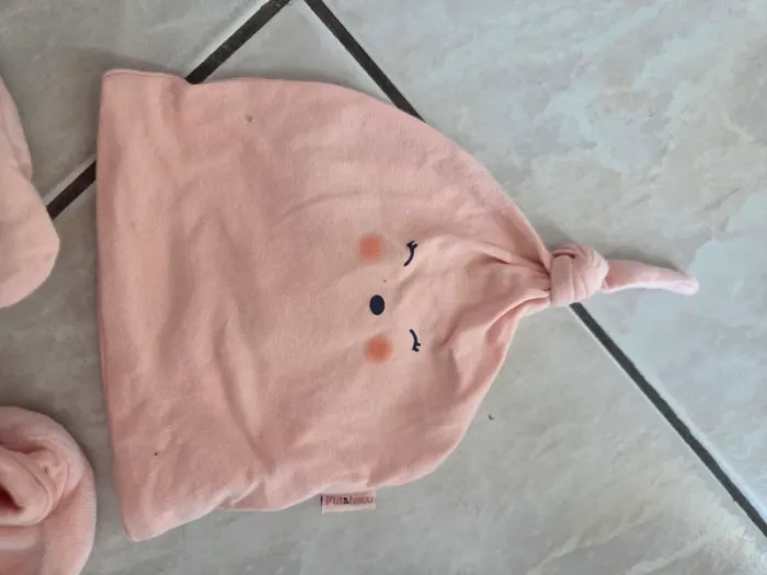 Bonnet naissance neuf - photo numéro 3