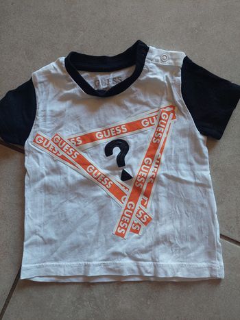 T-shirt guess 3/6mois