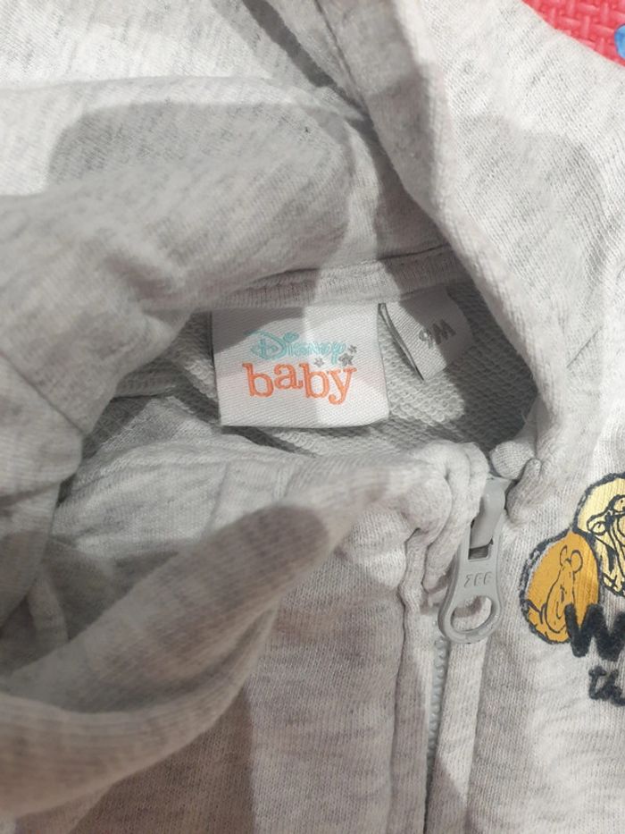 Veste winnie l'ourson 9 mois Disney - photo numéro 3