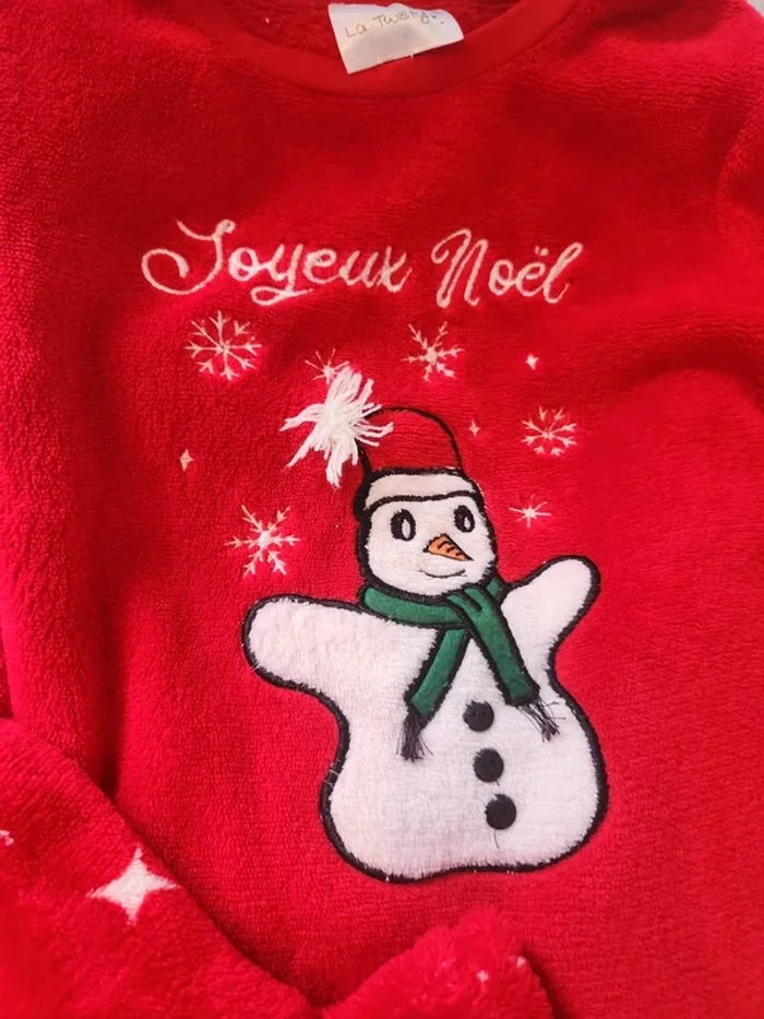 Pyjama chaud de Noël - photo numéro 3