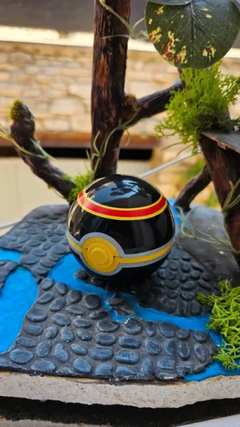 Super pokeball luxe ball pour figurine Pokemon Nintendo