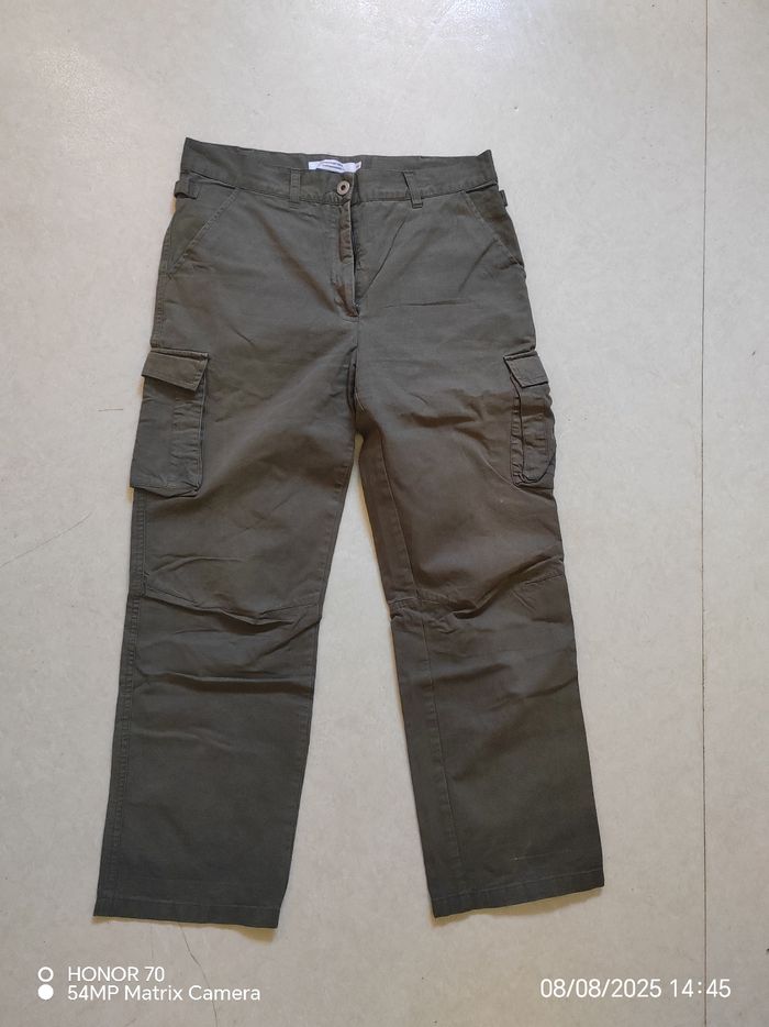 Pantalon bagguy  coton 7/8 - photo numéro 9