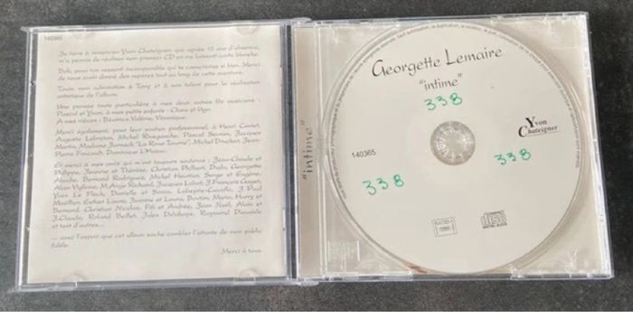 Album Georgette Lemaire Intime - photo numéro 3