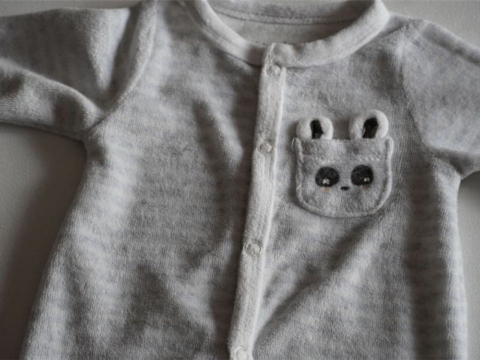 Lot In extenso 50 cm Naissance : 2 Pyjamas velours + 2 Bodies ML - photo numéro 5