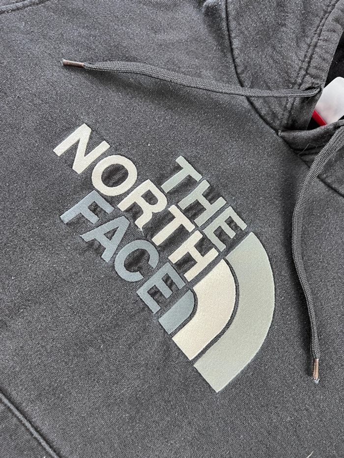 Pull sweat à capuche The North Face logo brodé Noir Taille S - photo numéro 7