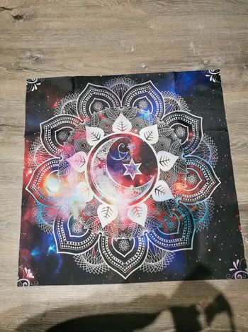 Nappe de tarot ou divinatoire lunes madala