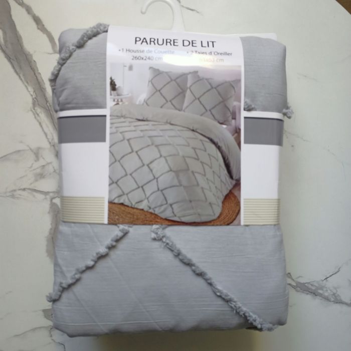Parure de lit 260x240 cm/100% coton