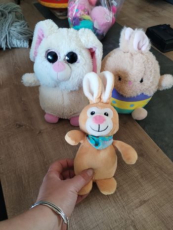 Lot peluche lapins