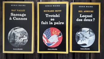 Lot 3 livres Série Noire - Gallimard