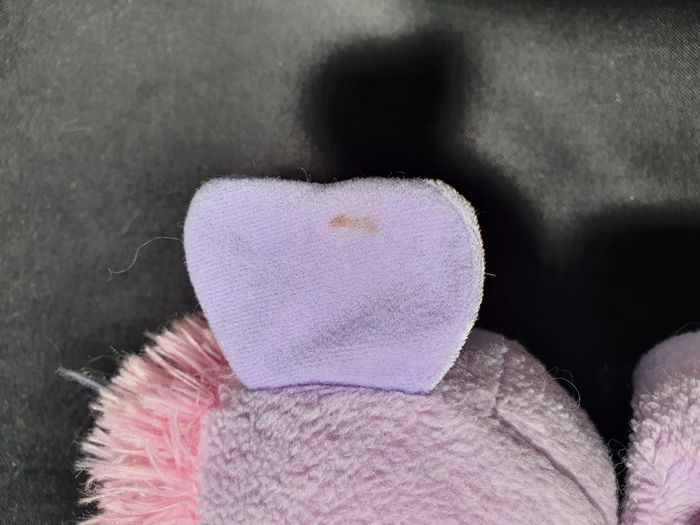 Peluche Popples sonore mauve/rose Longueur 28 cm - photo numéro 5