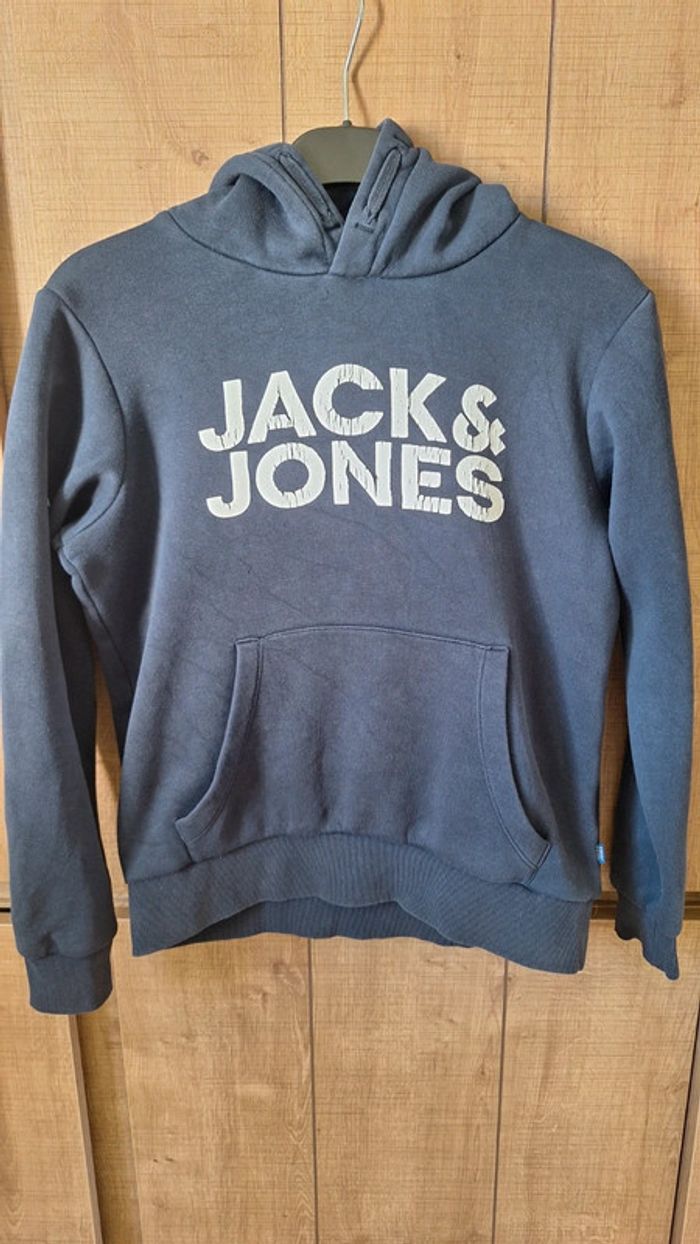 Sweat à capuche garçon Jack & Jones 12 ans