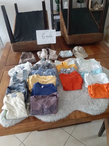 Lot 6 mois garçon été