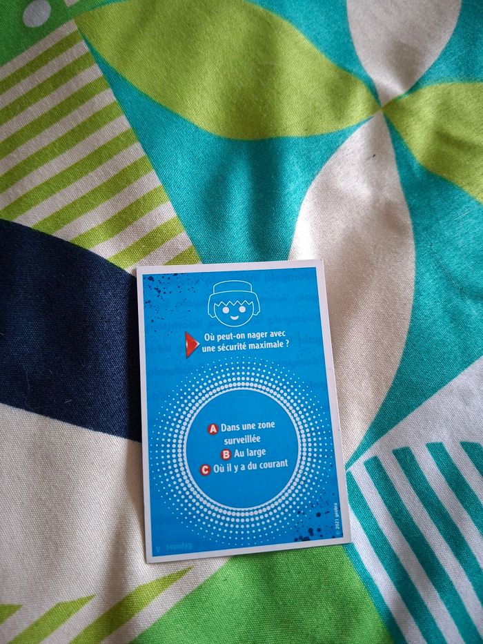 Carte playmobil canoë-kayak 49 - photo numéro 2