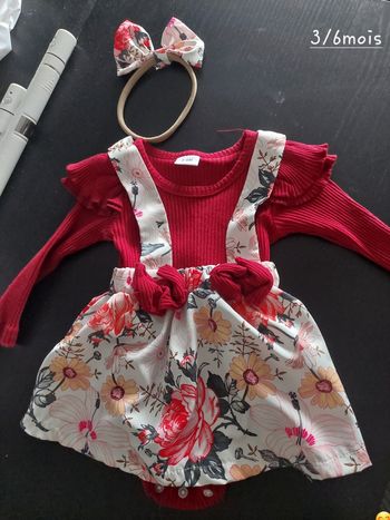 Robe 3/6mois