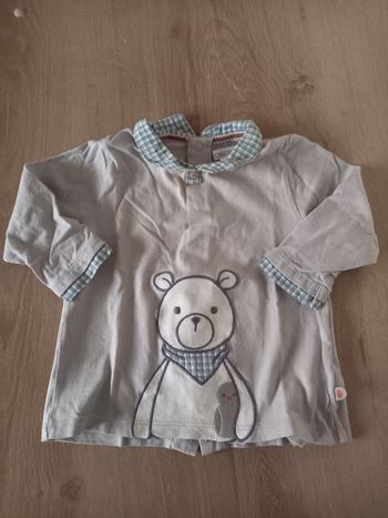 T-shirt manches longues 9 mois Obaibi