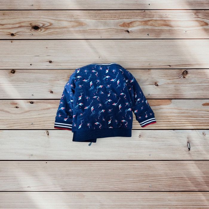 Veste réversible bébé - 12 mois - photo numéro 2