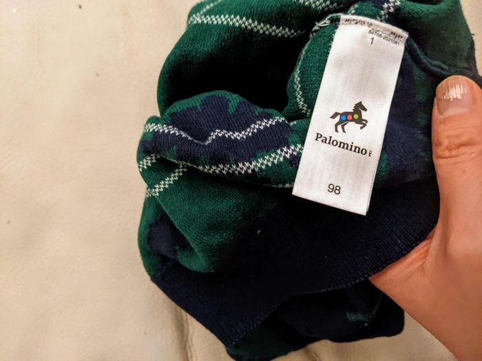 Joli pull tricoté jacquard intarsia motif dinosaures
3 ans 98 cm intemporel - photo numéro 3