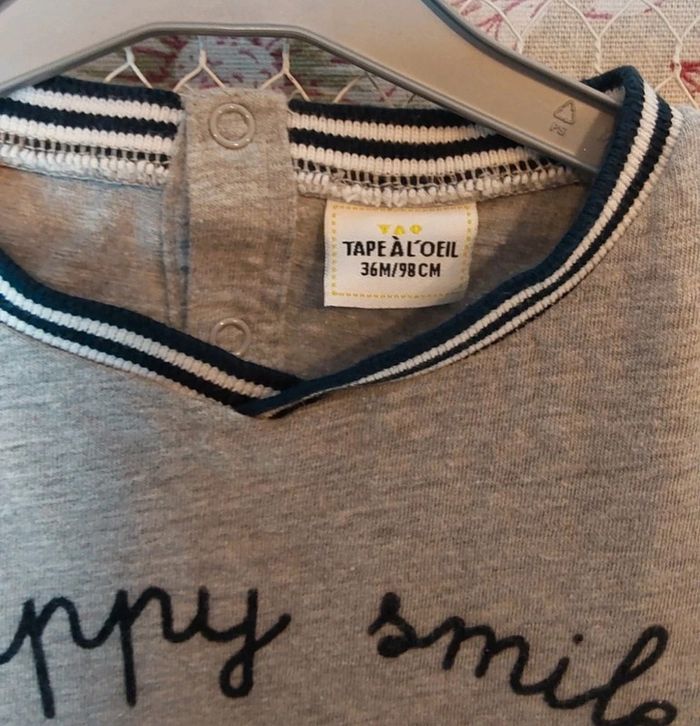 Petit sweat léger Tape à l œil 3 ans 98 cm - photo numéro 4