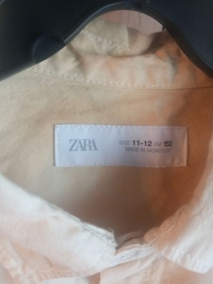 Chemise manches longues 11/12ans Zara - photo numéro 4