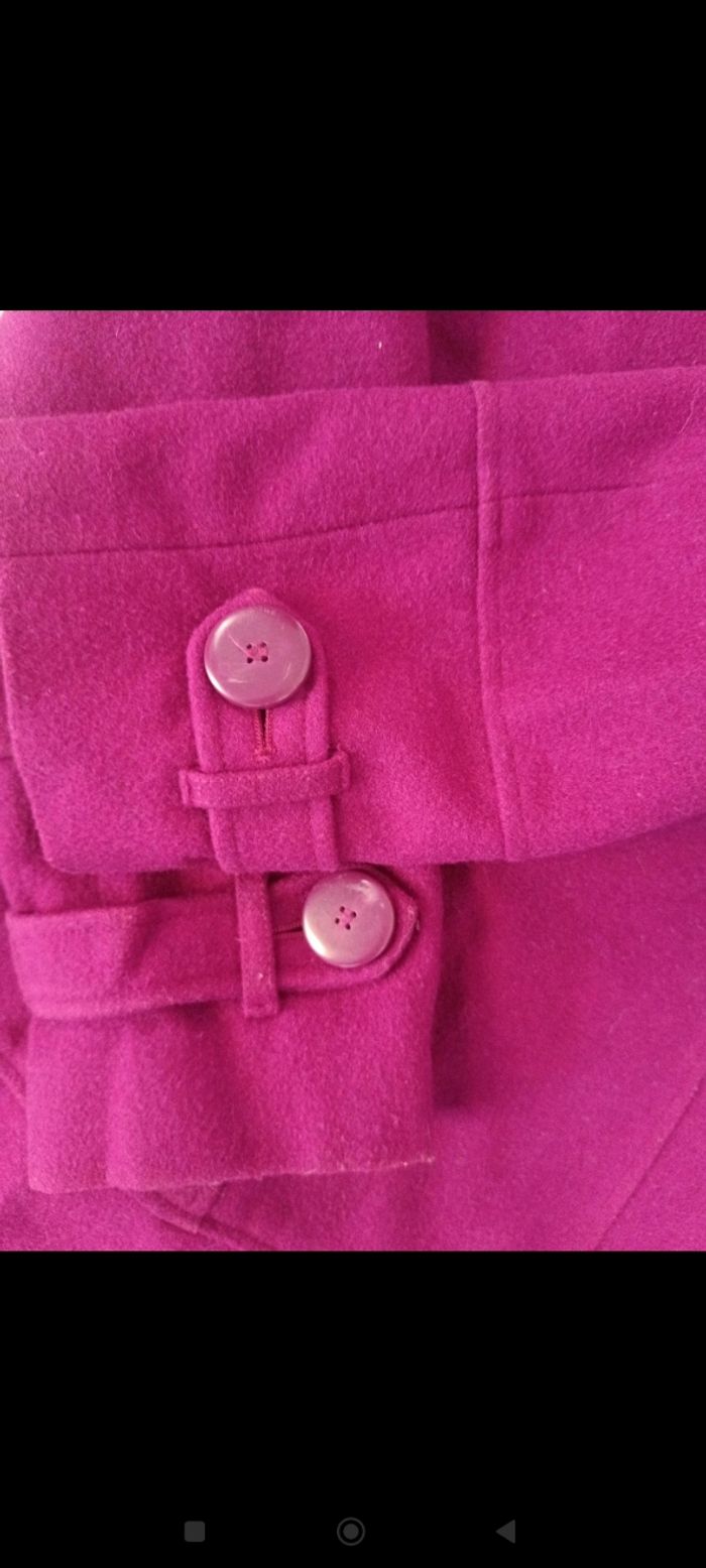 Manteau prune T38 - photo numéro 8