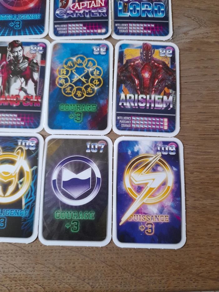 43 cartes Neuf Marvel - photo numéro 5