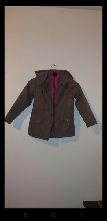 Manteau / blouson à capuche 2 en 1