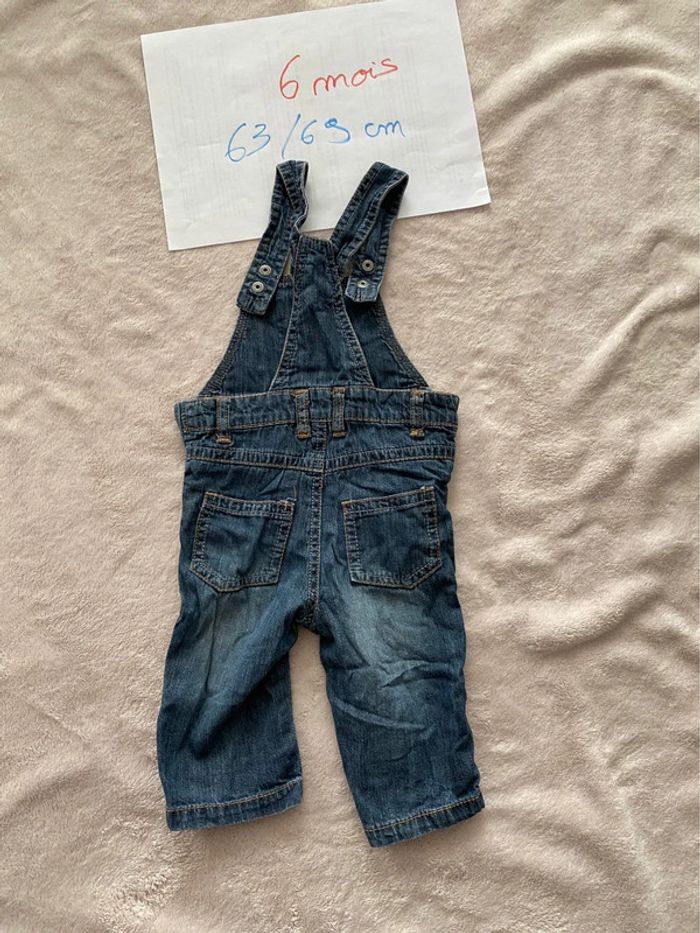 Ensemble Gilet zippé Chemisette Salopette - Kitchoun, Kiabi, In extenso - 6 mois - TBE - photo numéro 6