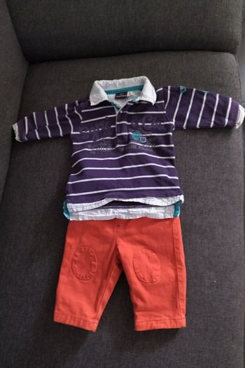 Ensemble Sergent major taille 3 mois