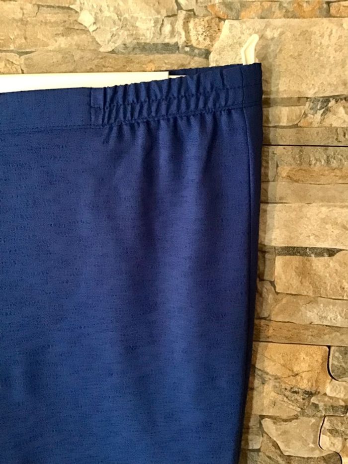 Jolie pantalon fluide taille 38 bleu roi marqie Godske - photo numéro 3