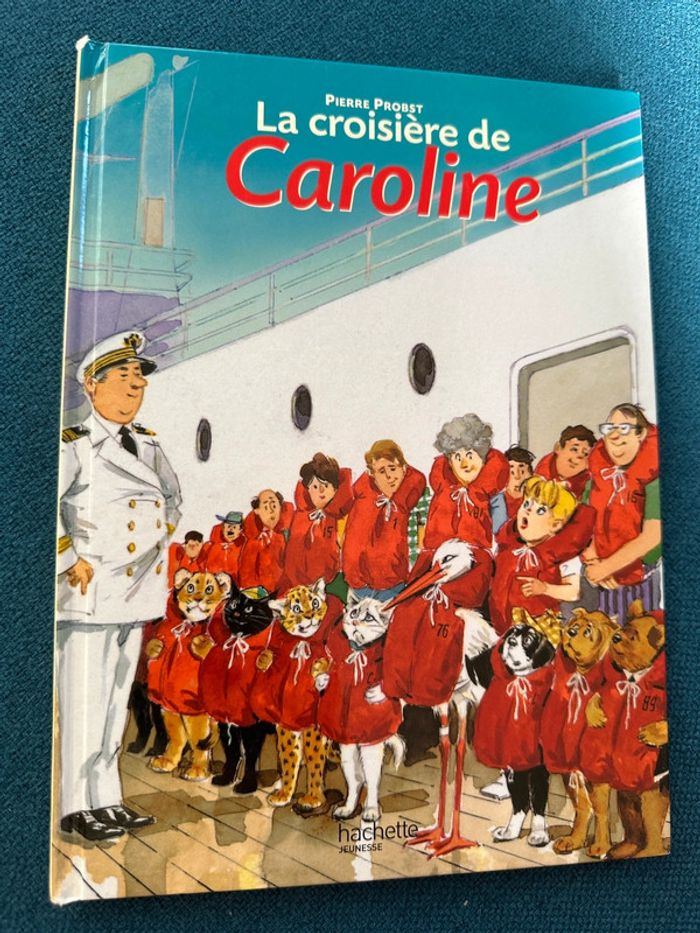 Livre rare La croisière de Caroline paquebot cigogne album bd Pierre Probst