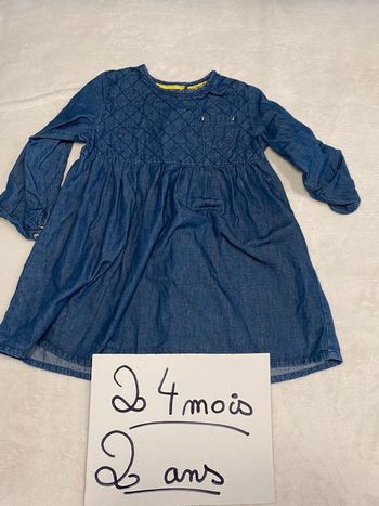 Belle robe tunique tape à l’œil 2 ans